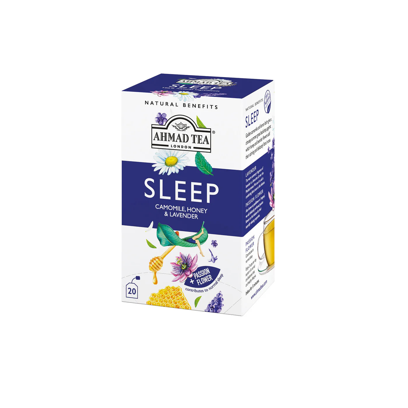 Camomile, Honey & Lavender "Sleep" Infusion Teabags