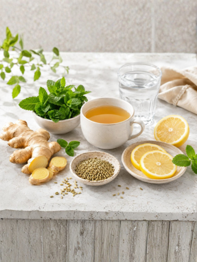 <h3>A Warming Citrus Blend for Everyday Support</h3>
